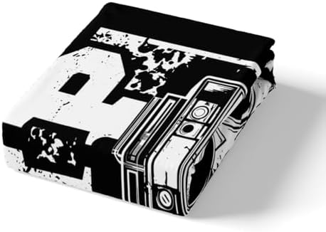 Feelyou Hip Hop Graffiti Duvet Cover Set 3Pcs King Size