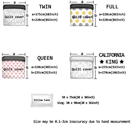 3 Piece Bedding Set with Zipper Closure