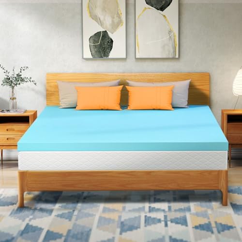 VALUXE 3 Inch Cooling Gel Mattress Topper
