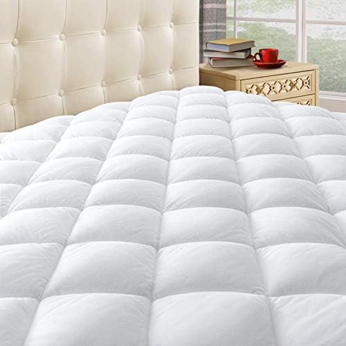 Taupiri Full Quilted Mattress Pad Cover with Deep Pocket 8-21