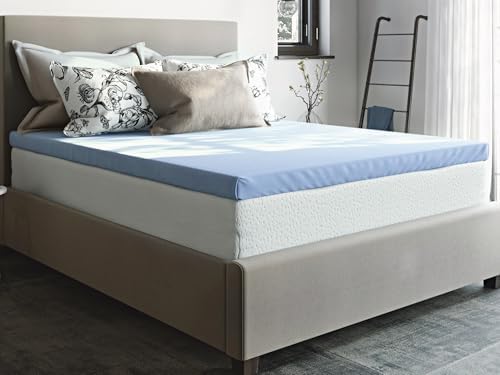 ROOST SLEEP Cool Cloud 3 Inch Gel Memory Foam Mattress Topper