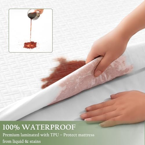 Luxe Linen 100 Waterproof Mattress Protector