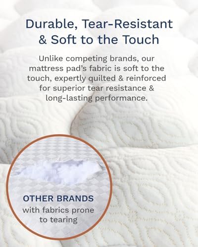 ViscoSoft Copper Pillow Top Twin XL Mattress Pad