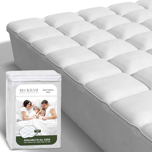 Beckham Hotel Collection Twin XL Hybrid Mattress Protector Pad 1