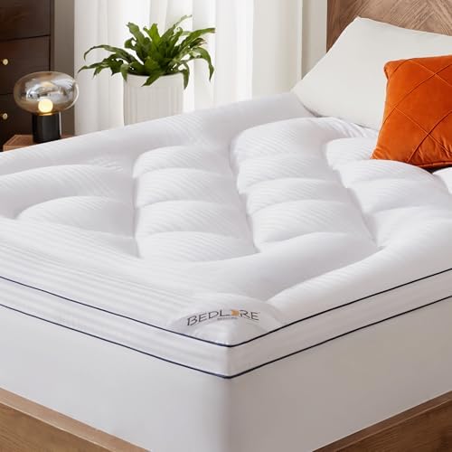 BEDLORE Twin Mattress Topper for Back Pain Relief
