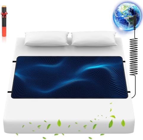 TWK Grounding Mat for Bed - Stress Relief and Sleep Improvement