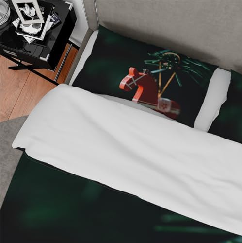 RIVINE King Size Duvet Cover Set 3 Pieces 1