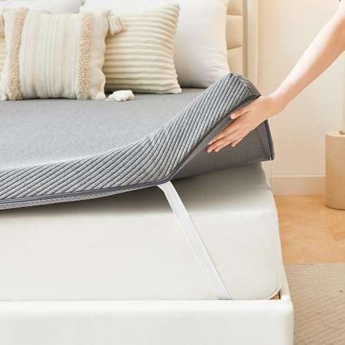 Aiwees 3 Inch Memory Foam Mattress Topper Queen