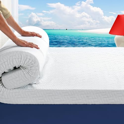 3 Inch Gel Memory Foam Mattress Topper Queen Size