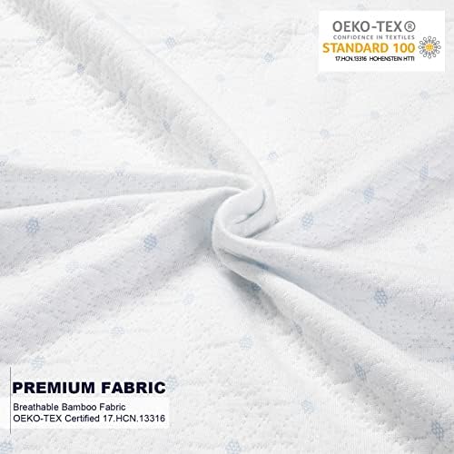 Ferlizer 2 Inch Twin Mattress Topper Cover