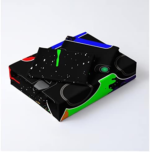 Elnonthy Gaming Duvet Cover Set 3 Piece Full Size Boys Bedding