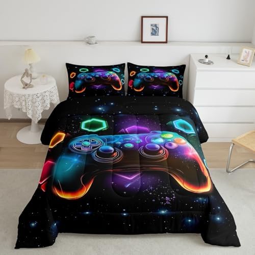 Erosebridal Gamer Comforter Set for Boys