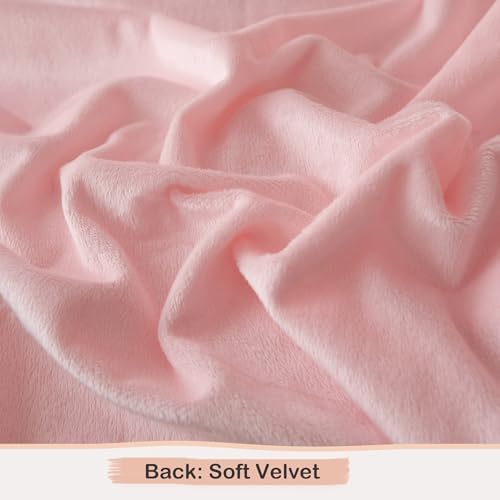LIFEREVO Fluffy Faux Rabbit Fur Duvet Cover Set