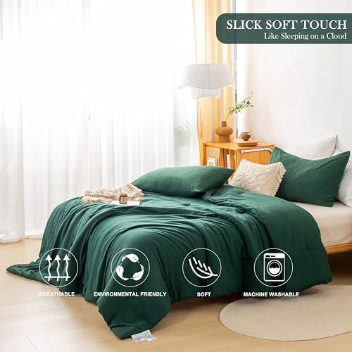 COTTEBED Ultra-Soft Polycotton Comforter Set Twin XL 1