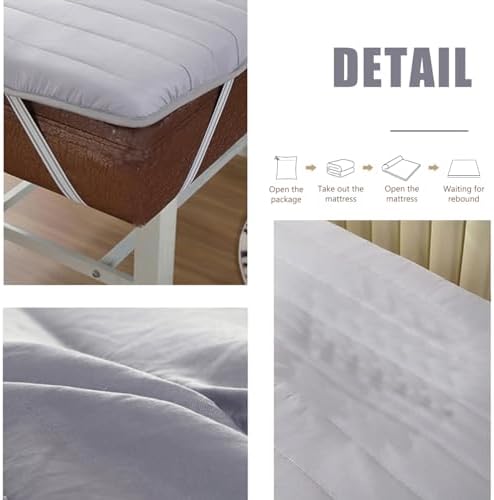 LDLCYCN Lash Bed Mattress Topper 4Cm Thick