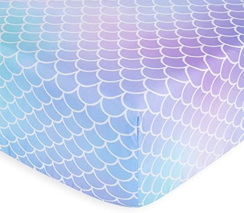 Wake In Cloud Mermaid Bed Sheets Set for Kids