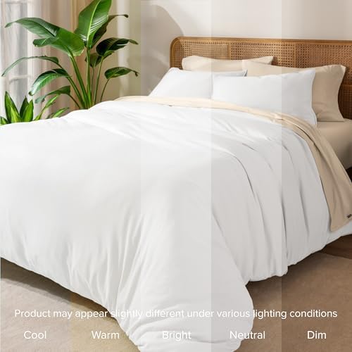 Bare Home Organic Cotton Jersey Duvet Cover Set - TwinTwin XL - 2pcs