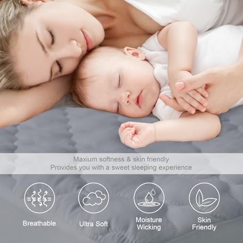 SPRINGSPIRIT Twin Mattress Protector Waterproof Quilted