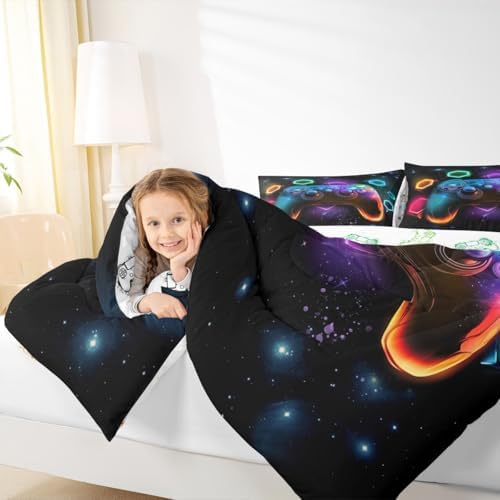 Erosebridal Gamer Comforter Set for Boys