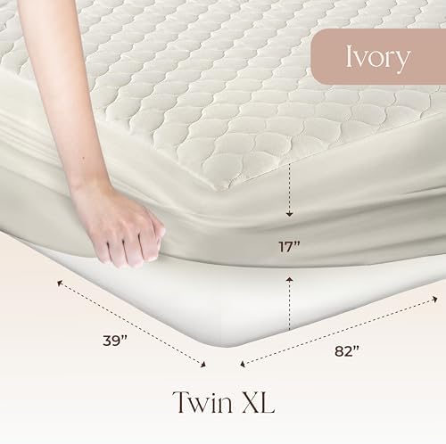 Whisper Organics 100 Cotton Mattress Pad Twin XL