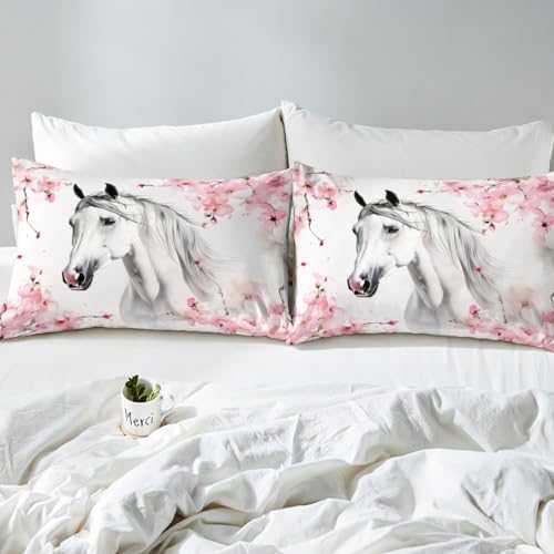 Feelyou Cherry Blossom Kids Sheet Set 4Pcs 1