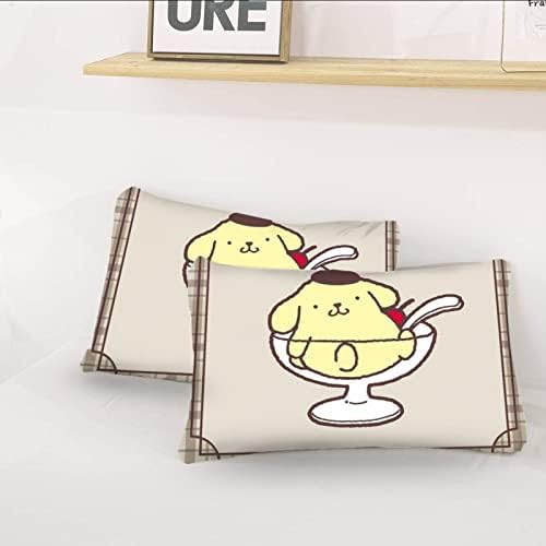 3D Pompompurin Duvet Cover Set 3 Piece Kids Bedding