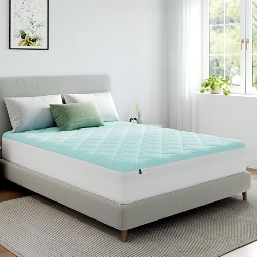 Novilla Cooling Mattress Topper Queen Size for Hot Sleepers