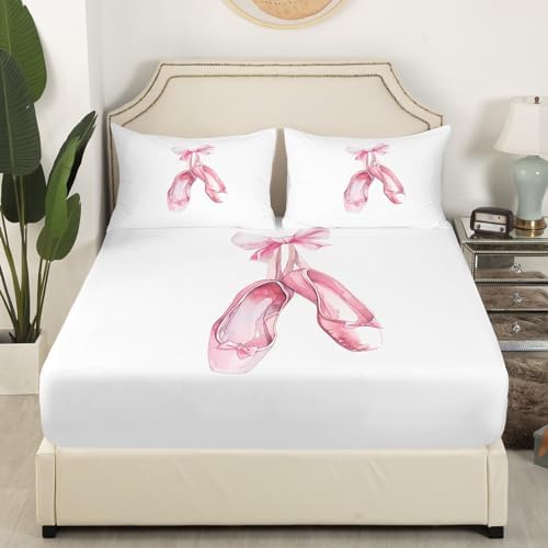 Homewish Ballet Shoes Bedding Set Twin Size