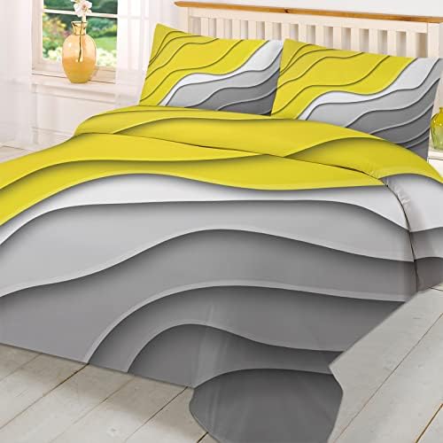 Boanket 3-Piece Queen Duvet Cover Set with Zipper Closure
