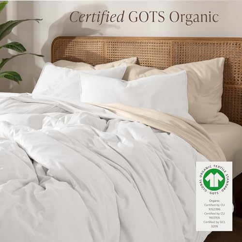 Bare Home Organic Cotton Jersey Duvet Cover Set - TwinTwin XL - 2pcs
