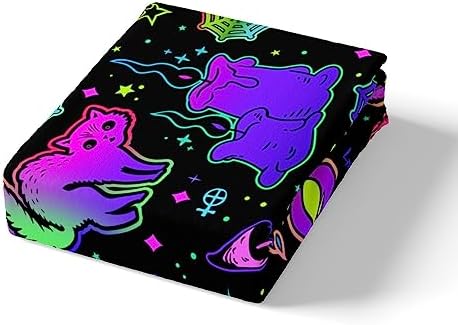 Feelyou Halloween Duvet Cover Set with Pillow Cases