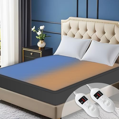 SOHTOPHO Heated Mattress Pad Queen Size