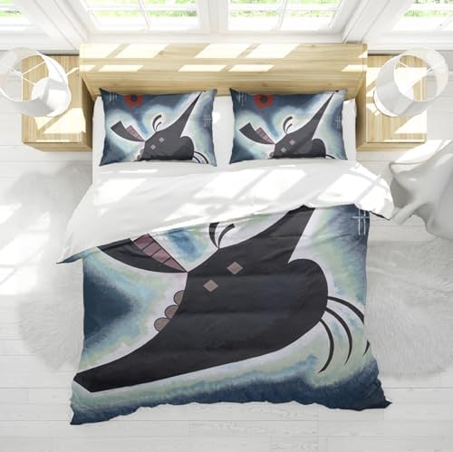 HOBBOY Cute Kids Duvet Cover Set 3 pcs Twin XL