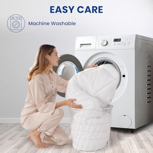 Twin Mattress Topper with Cooling Plush Pillowtop and Deep Pocket Design