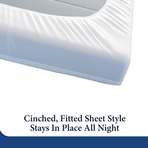 Cosy House Collection Luxury Mattress Protector King White