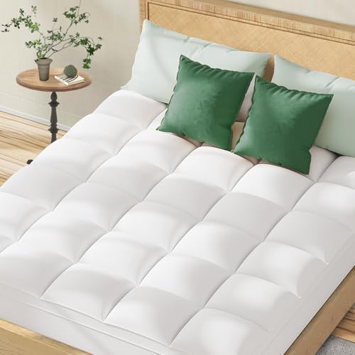 Topllen Twin Mattress Topper for Back Pain Relief