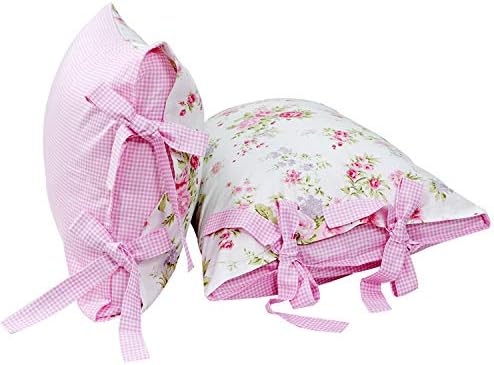 FADFAY Shabby Rose Duvet Cover Set Twin XL 5Pcs 1