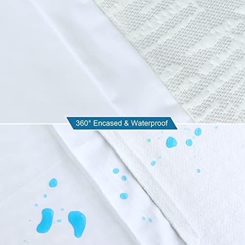 SPRINGSPIRIT 3 Inch Queen Mattress Topper Cover Protector