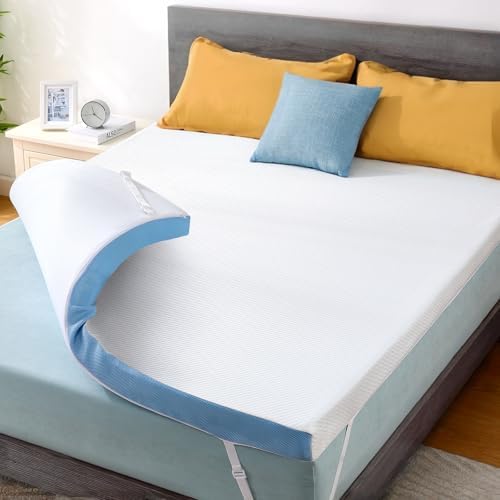 Marsail 3 Inch Cooling Gel Mattress Topper Twin XL