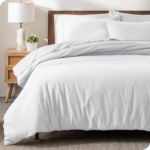 Bare Home Flannel Duvet Cover Set - Twin
