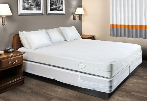 Hospitology Mattress Encasement - California King 12 Depth Zippered Waterproof Stretchable