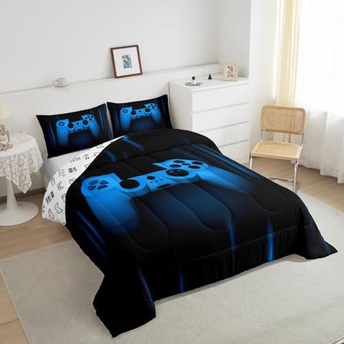 Feelyou Boys Gamer Comforter Set Queen 1