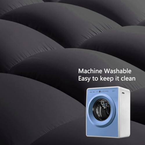 COONP King Mattress Topper with Cooling Plush and Deep Pocket