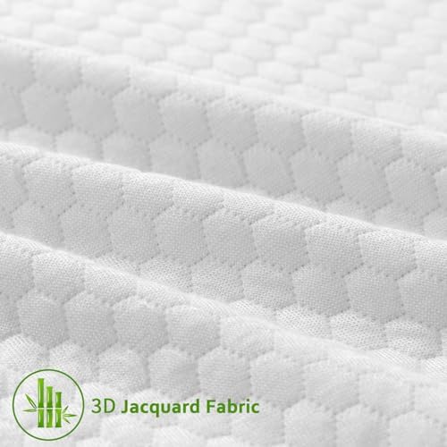 Moonsea Twin Size Memory Foam Mattress Topper Cover 1