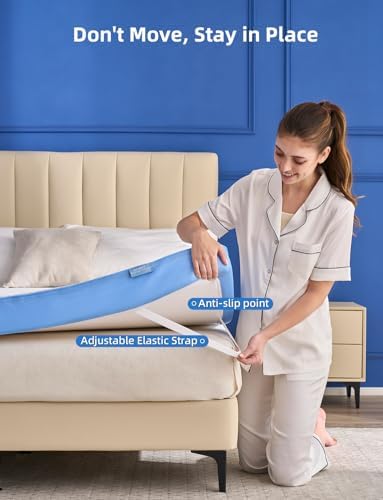 Grbsy 4 Inch Extra Firm Mattress Topper Full Size
