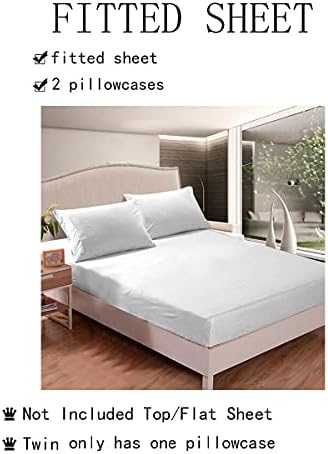 Erosebridal Baseball Bed Sheet Set Twin Size 1