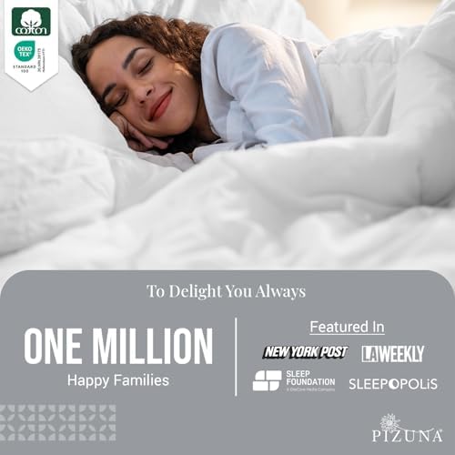 Pizuna Pure 100 Cotton King Duvet Cover Set