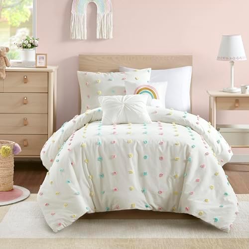 Urban Habitat Kids Callie Cotton Jacquard Pom Duvet Set