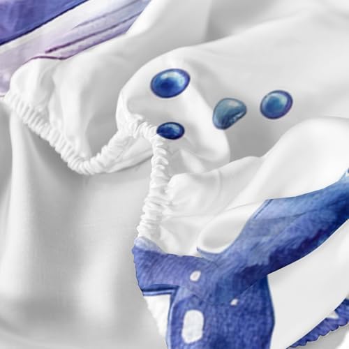 Whale Jellyfish Shark Sea Creature Sheet Set 4Pcs Queen