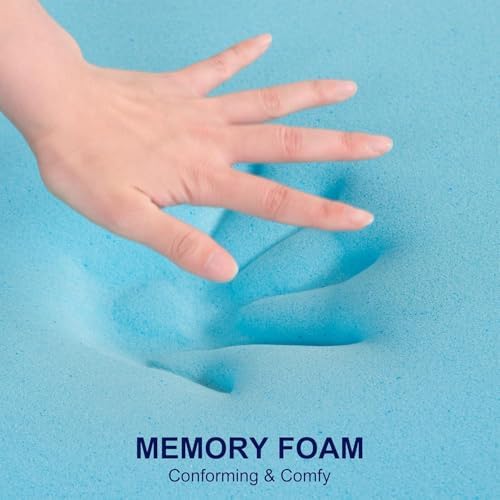 ELEMUSE 3 Inch Twin XL Mattress Topper with Cooling Pillowtop